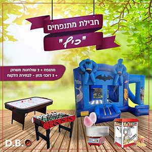 מתנפחים גדולים להשכרה